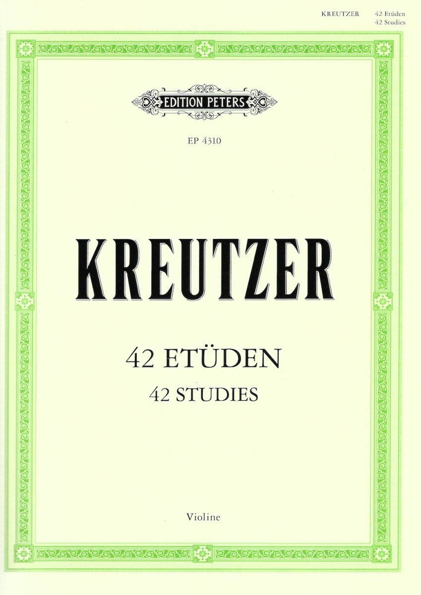 42 Etüden für Violine solo